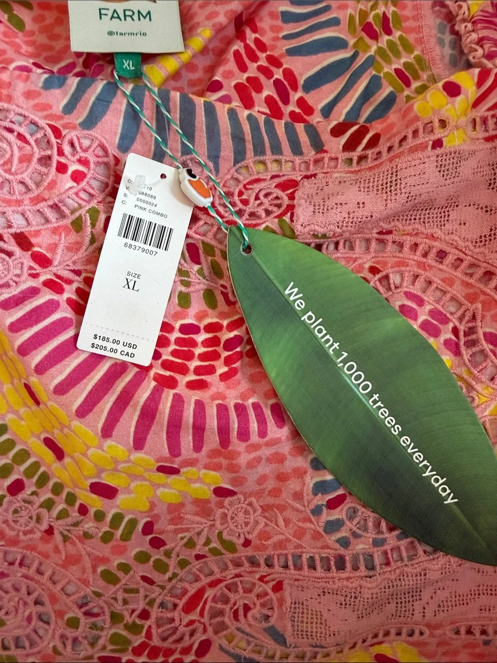 FARM Rio cropped blouse